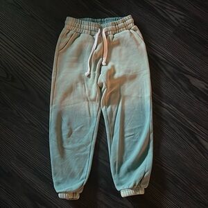 KatieJ NYC Green Ombre Joggers